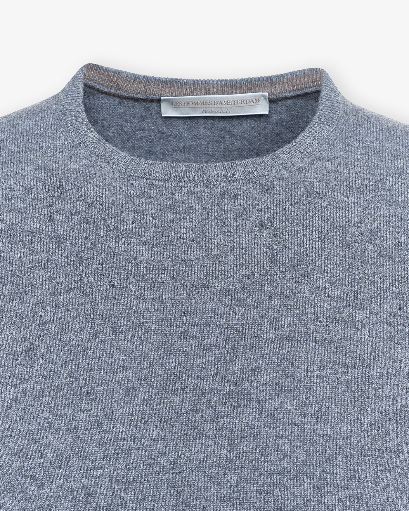 LHDA - Round neck full cashmere - Grey