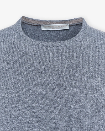 LHDA - Round neck full cashmere - Grey