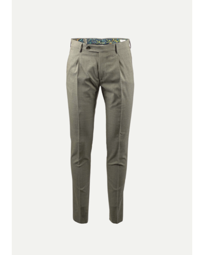 Berwich - Morello one pleat - Taupe/Grey