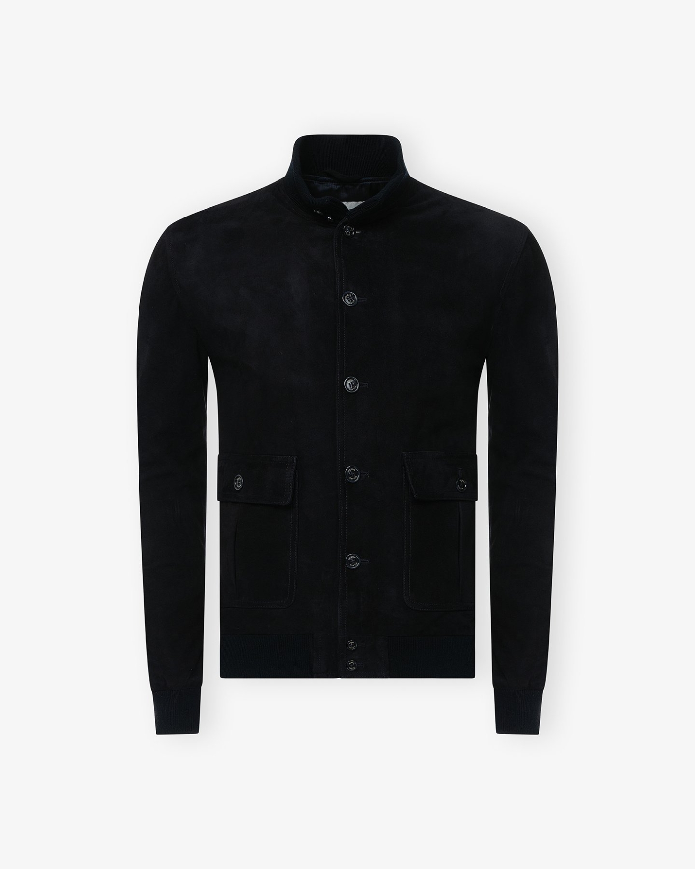 Valstarino - Unlined suede jacket - Navy