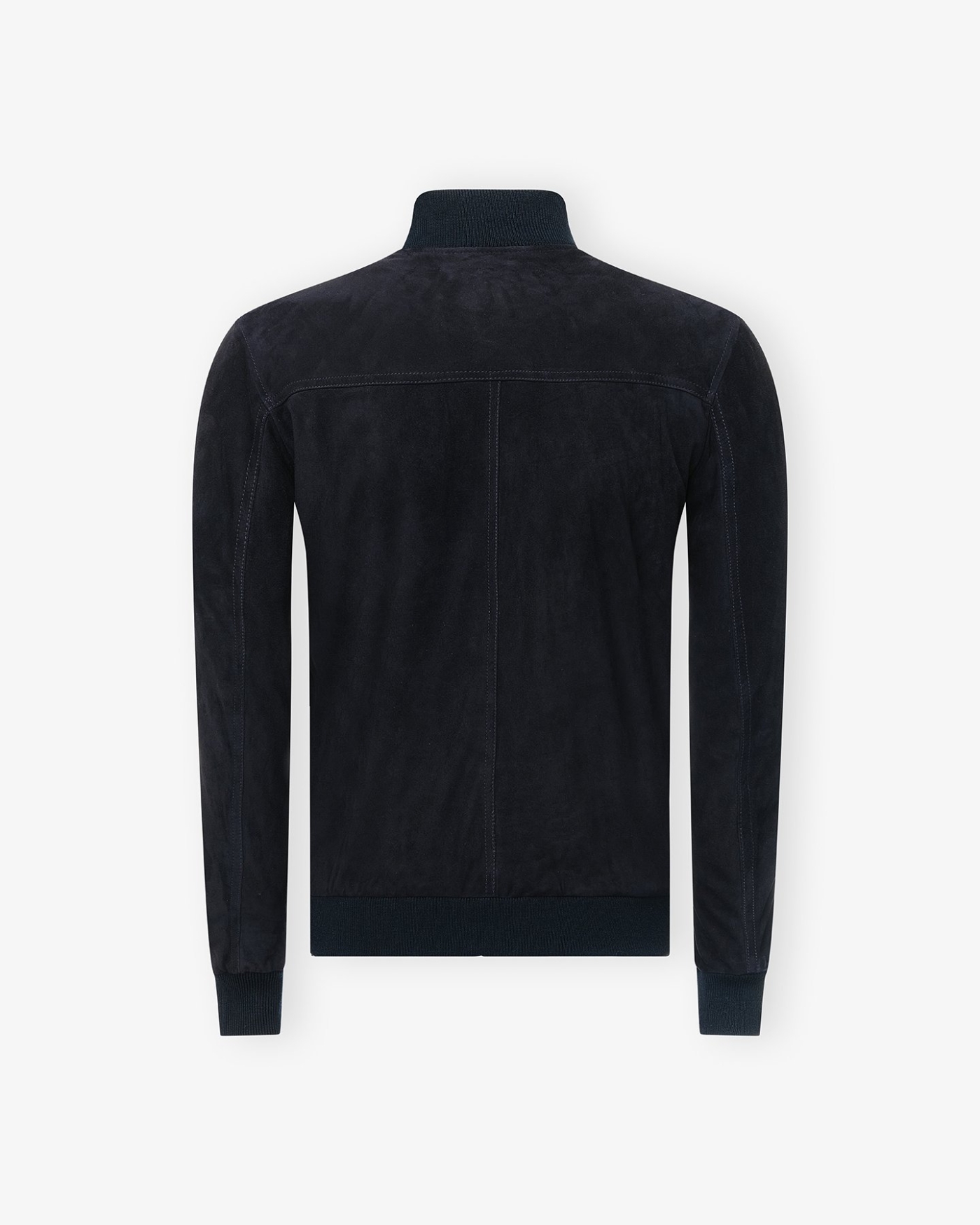 Valstarino - Unlined suede jacket - Navy
