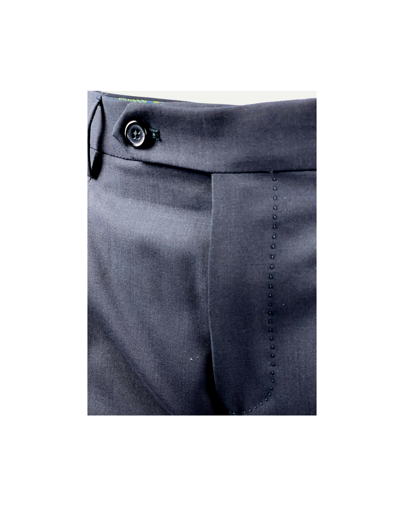 Berwich - Morello one pleat trouser - Navy