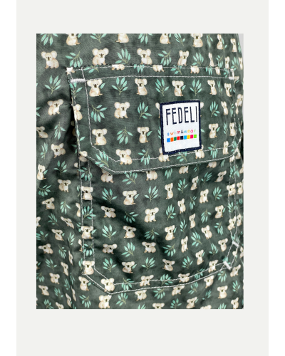 Fedeli - Swim trunk Madeira Airstop - Koala green