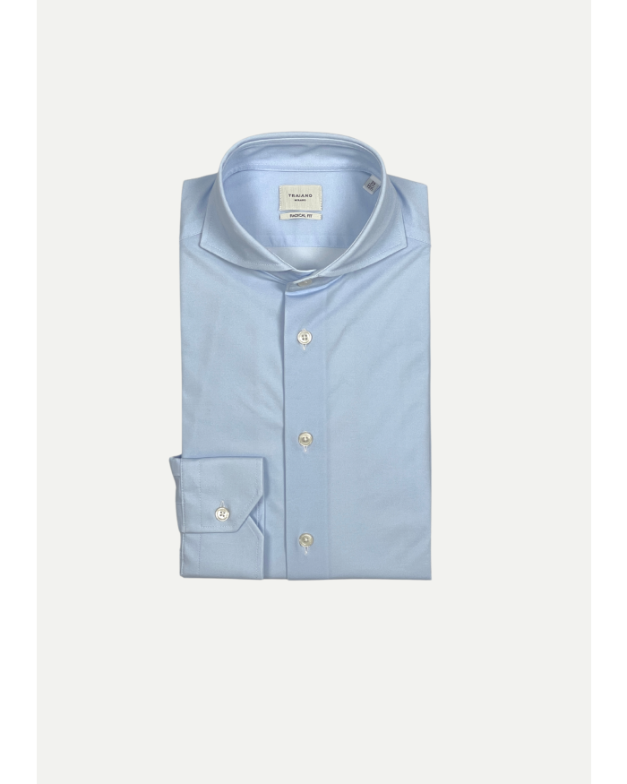 TRAIANO Traiano - Stretch shirt - Light blue