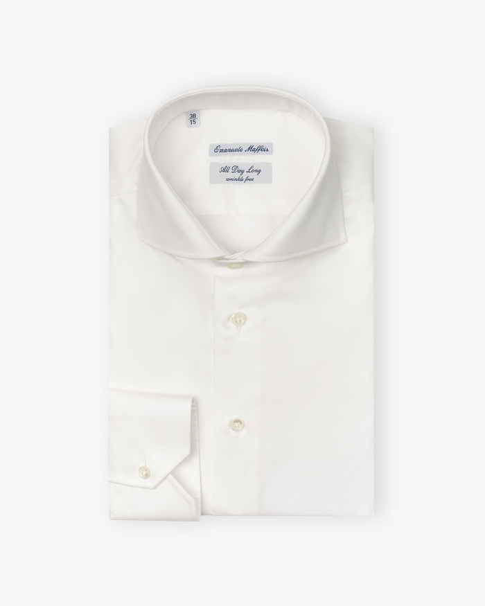 EMANUELE MAFFEIS Emanuele Maffeis - Wrinkle free shirt - White