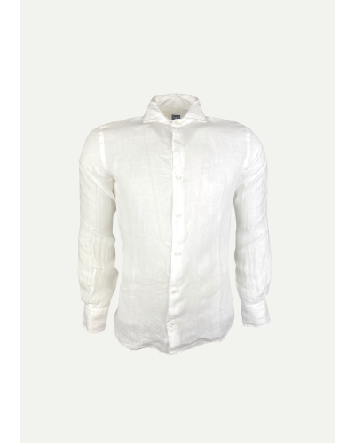 Fedeli - Shirt Nick linen - White