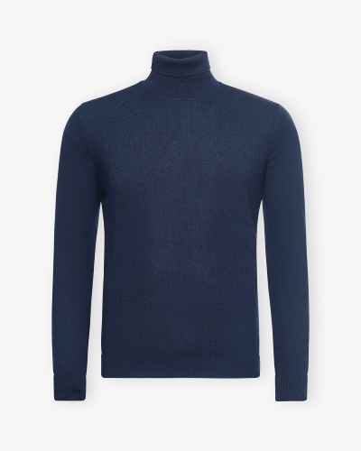 LHDA - Turtleneck cashmere - Navy