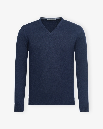 LHDA - V-neck cashmere - Navy