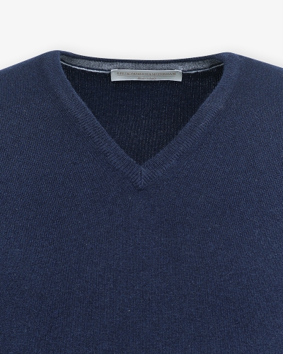 LHDA - V-neck cashmere - Navy