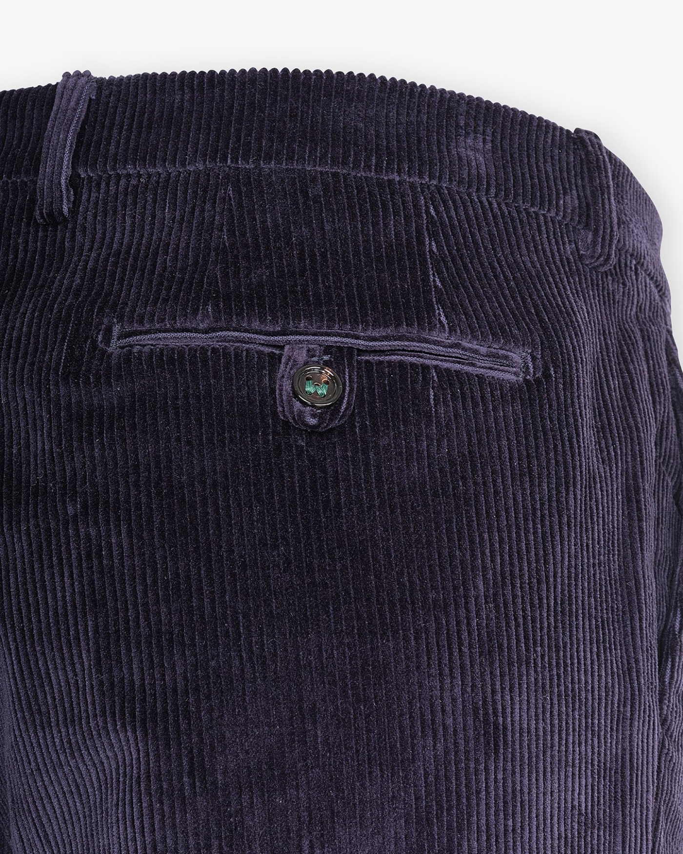 Berwich - Trousers corduroy - Navy