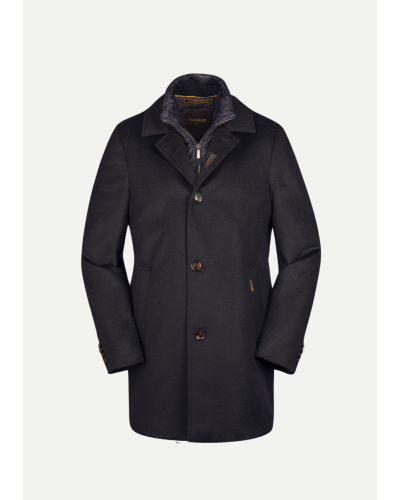 MooRER - Overcoat wool/cashmere - Navy