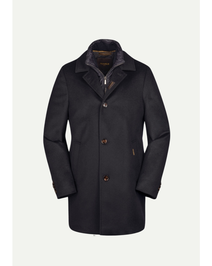 MOORER MooRER - Overcoat wool/cashmere - Navy