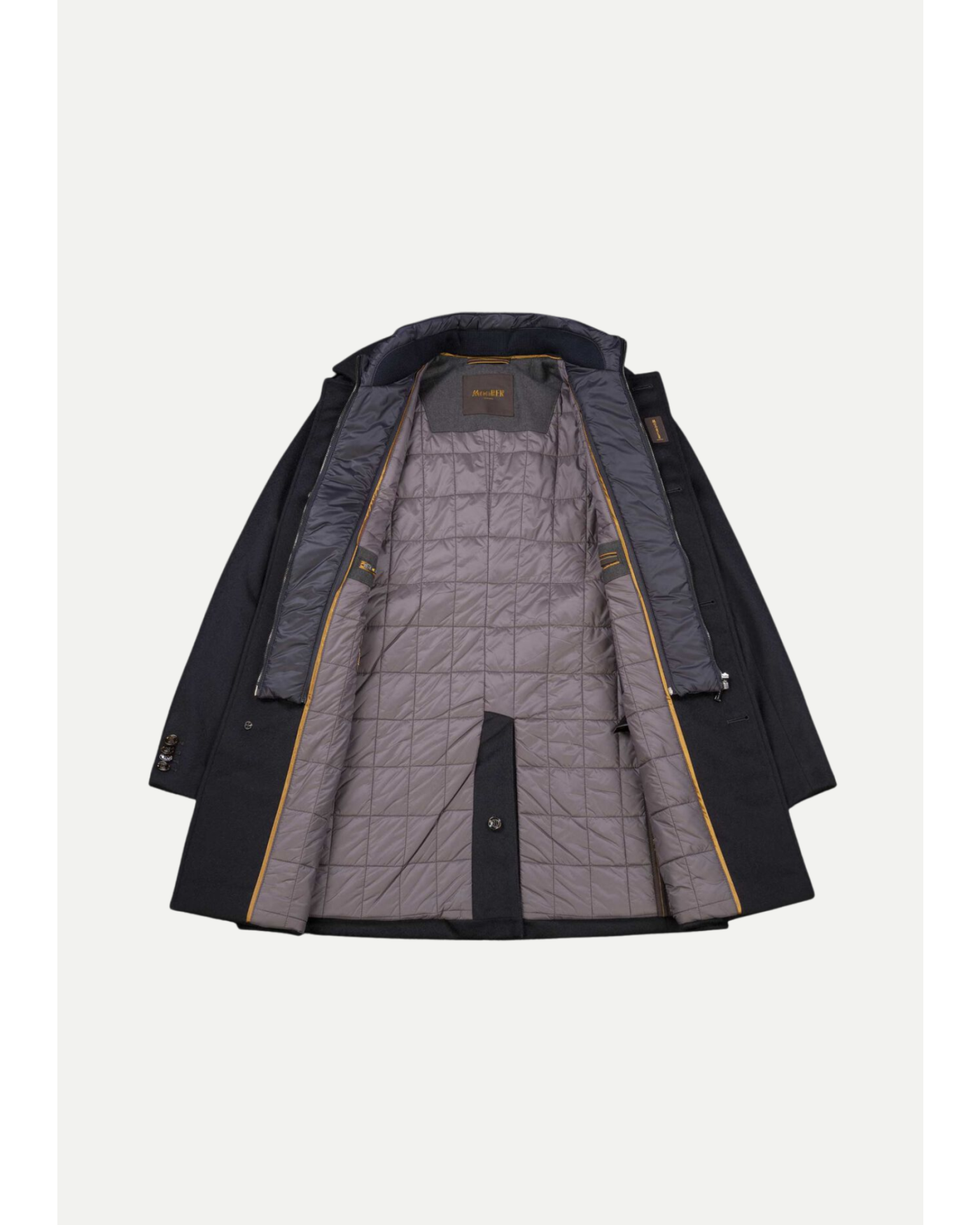 MooRER - Overcoat wool/cashmere - Navy