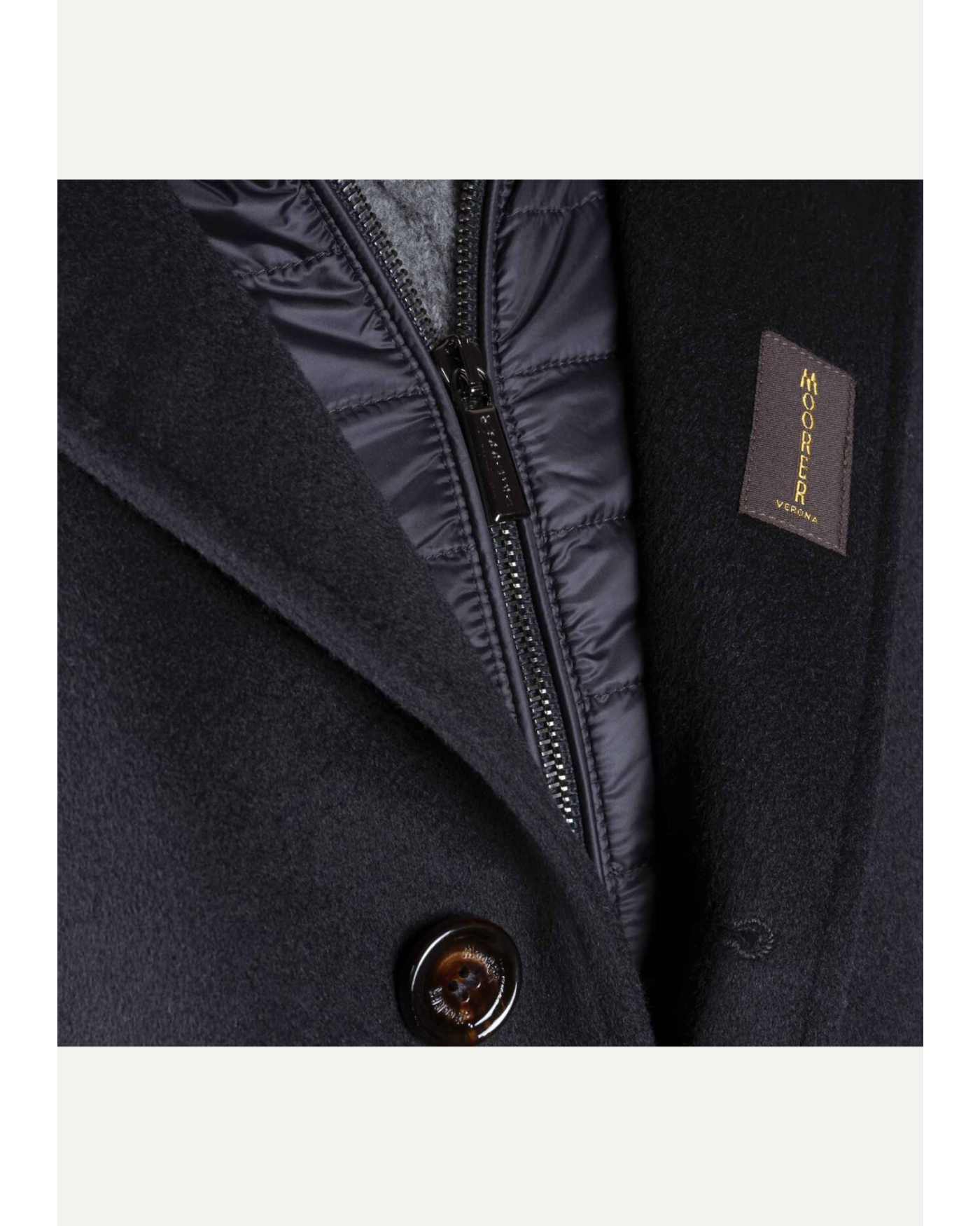MooRER - Overcoat wool/cashmere - Navy