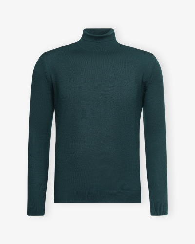 LHDA - Turtleneck virgin wool - Green