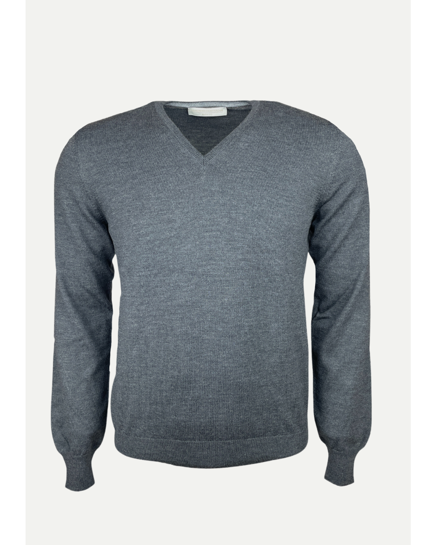 LHDA - Vneck virgin wool - Dark grey