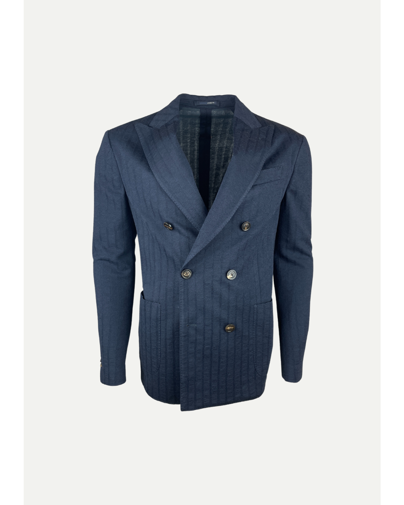 Lardini - Jacket double breasted wool - Navy