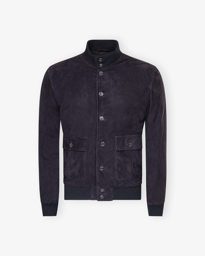 VALSTAR Valstar - Goose down padded Valstarino lined jacket - Navy