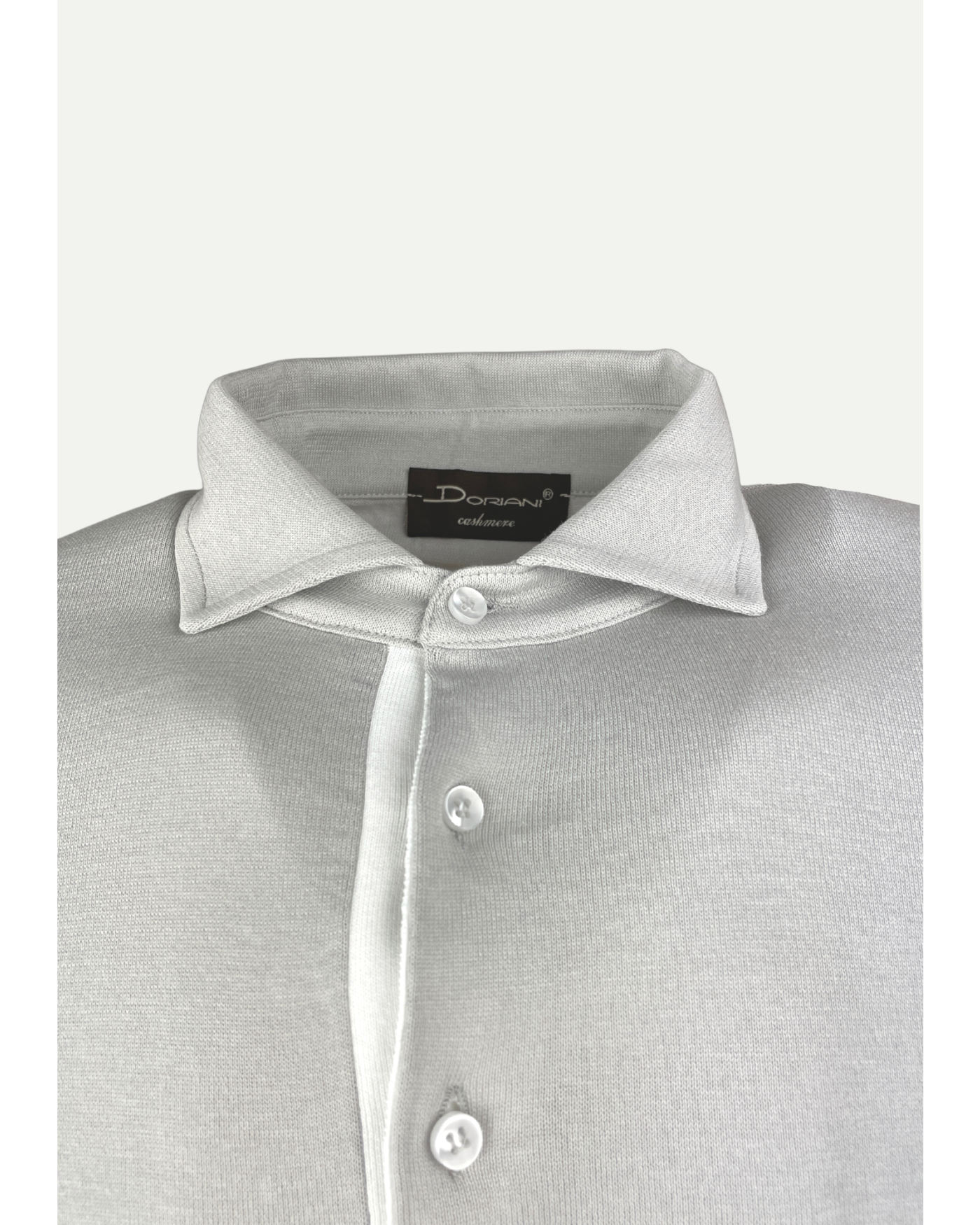 Doriani Cashmere - Polo cotton - Sand/white
