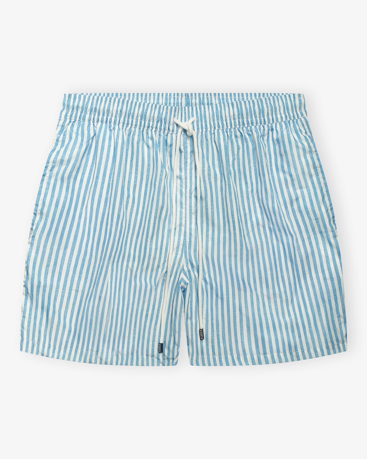 Swimtrunk Madeira Airstop stripes - L.blue
