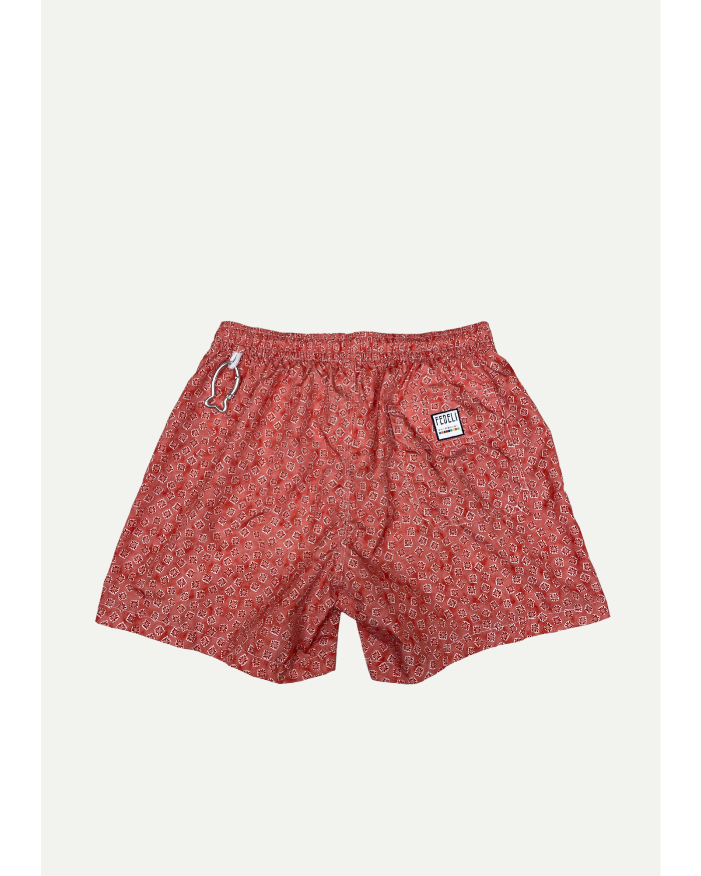 Fedeli - Swimtrunk Madeira Airstop - Red pattern