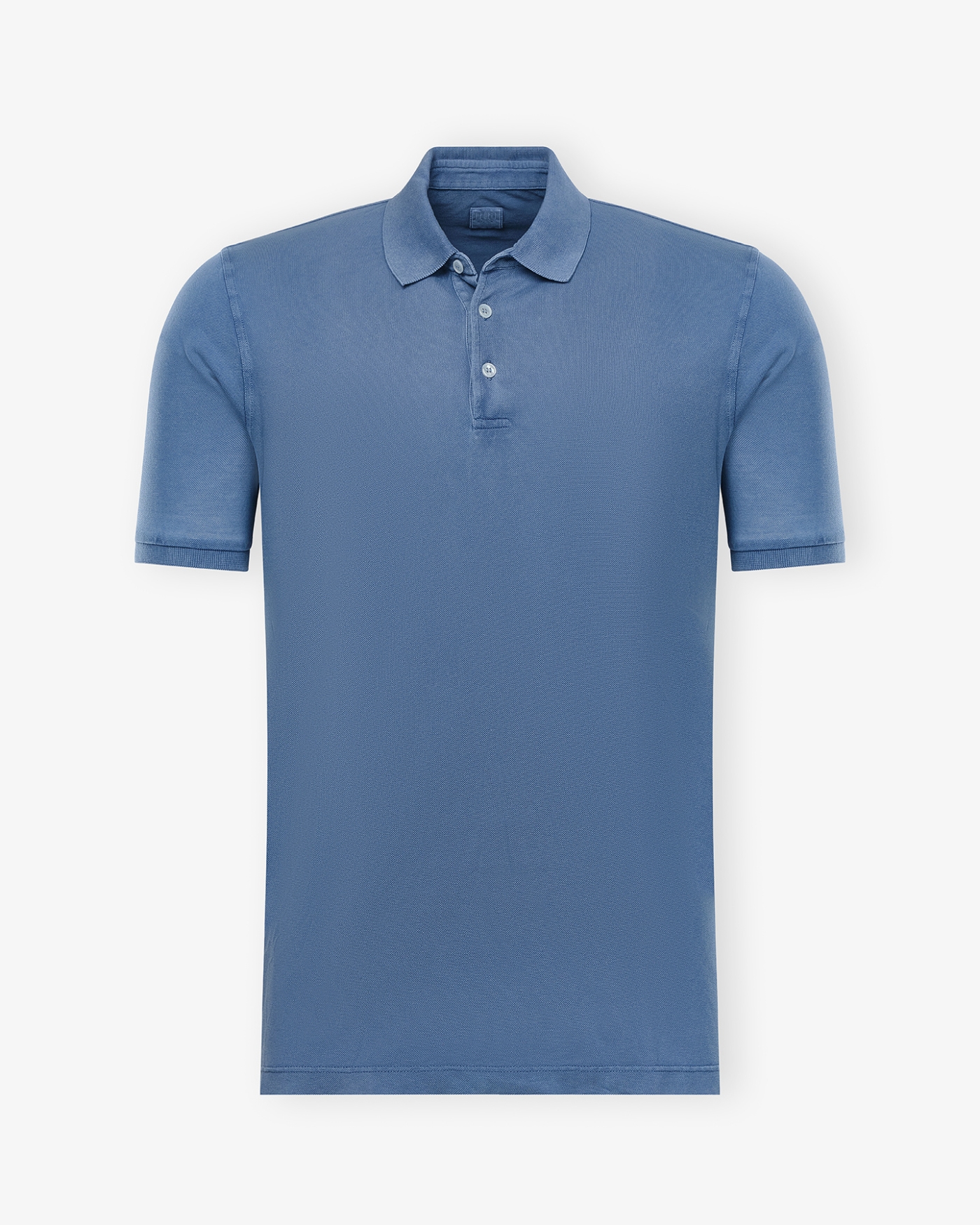 Fedeli - Polo light pique - Wind MM - short sleeve - L. blue