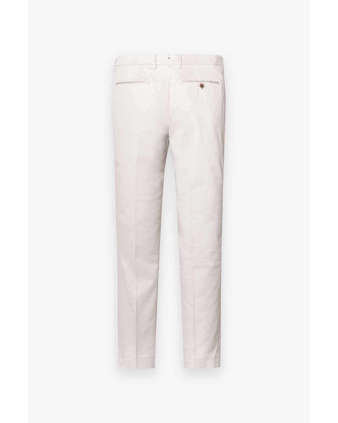 Berwich - Slim fit trouser cotton stretch one pleat - Ice