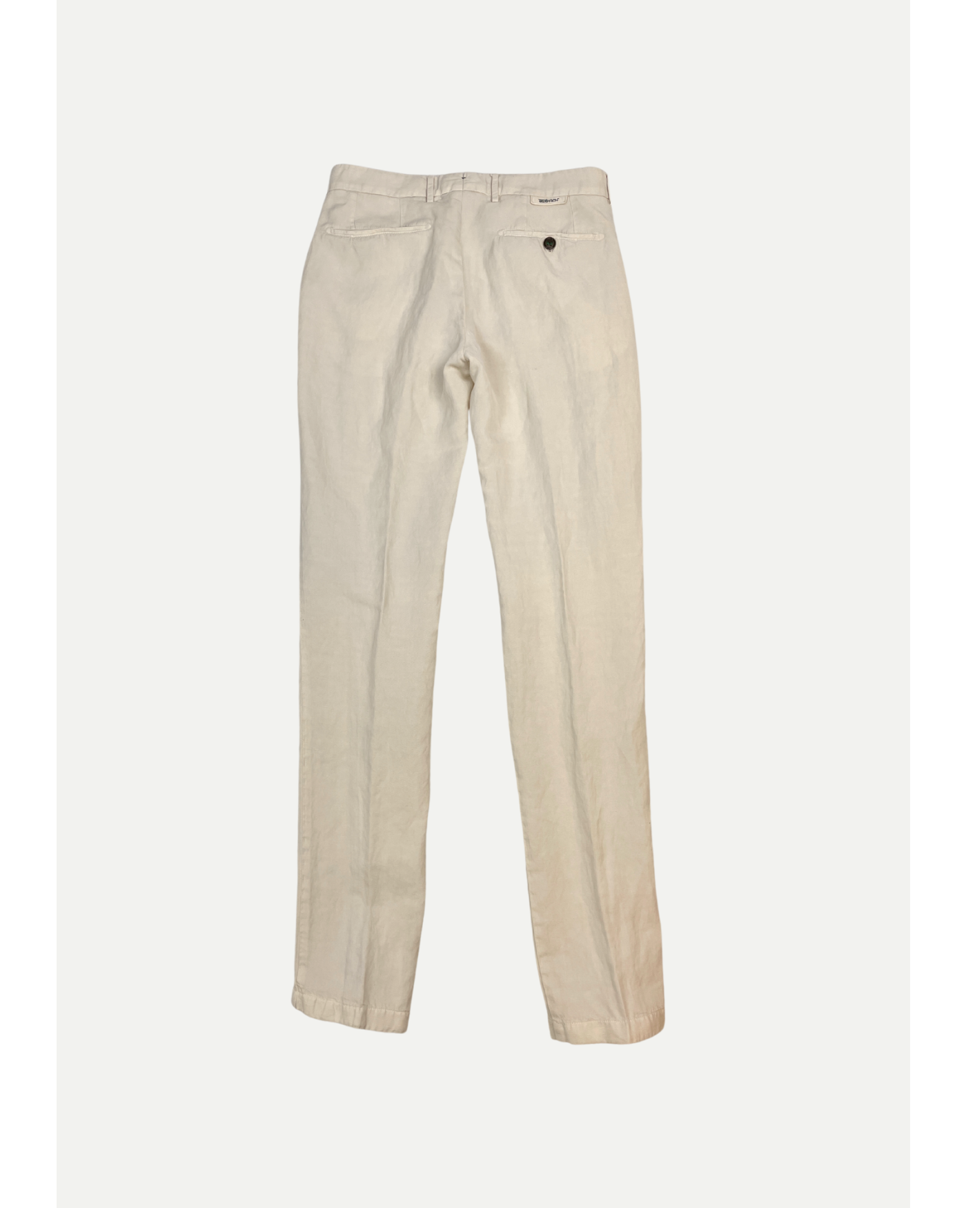 Berwich - Slim fit trouser linen - Sand