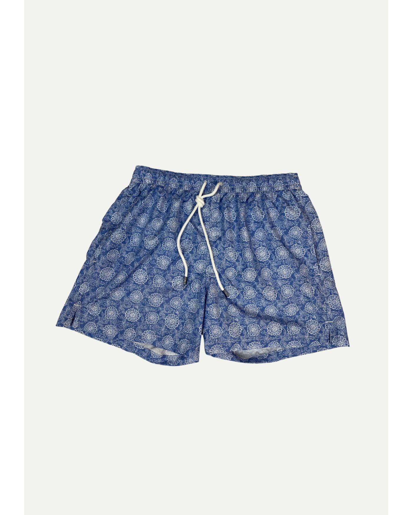 Fedeli - Swimtrunk Madeira Airstop - Royal blue flower