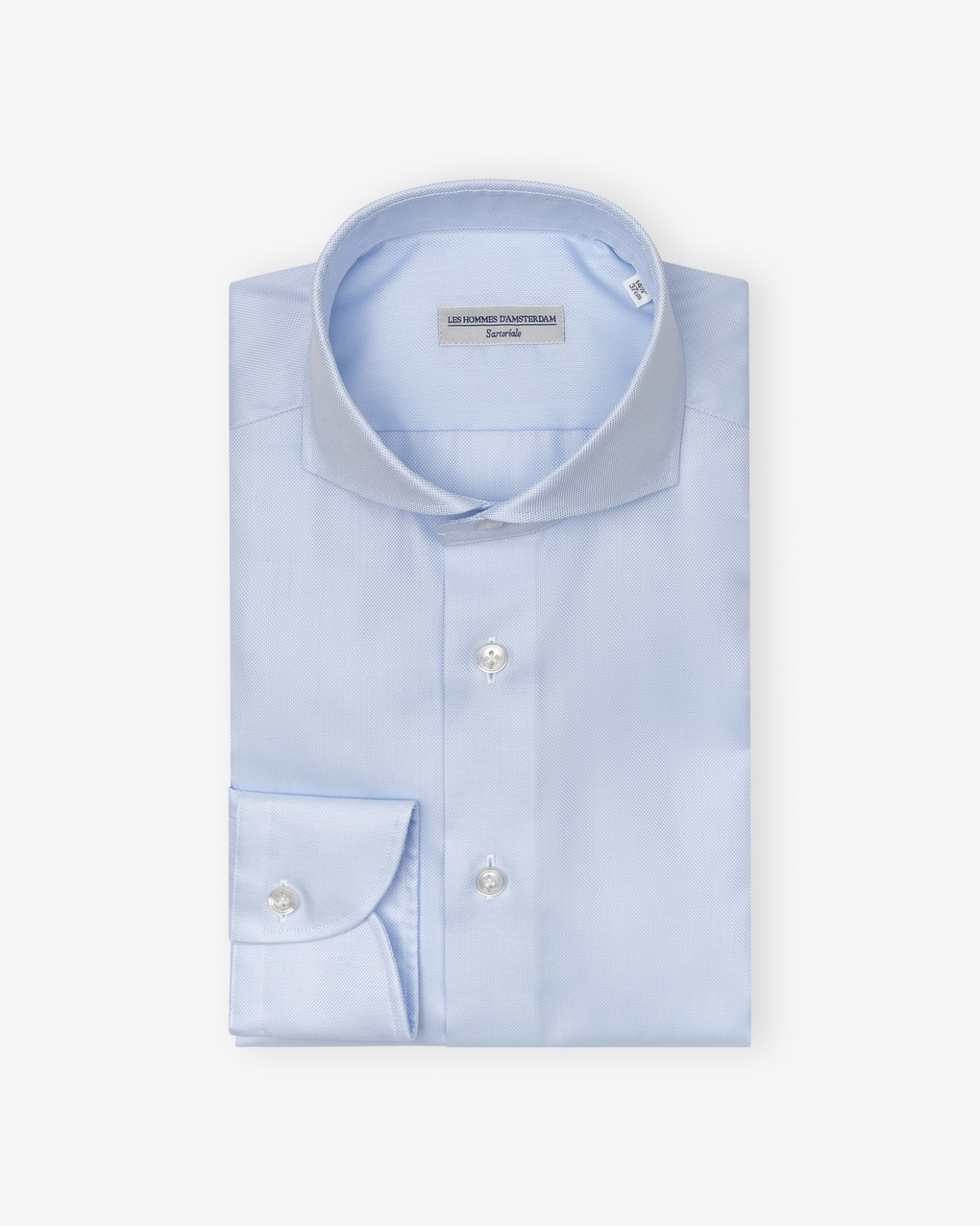 LHDA x Thomas Mason - Shirt modern fit +4cm - L. blue oxford