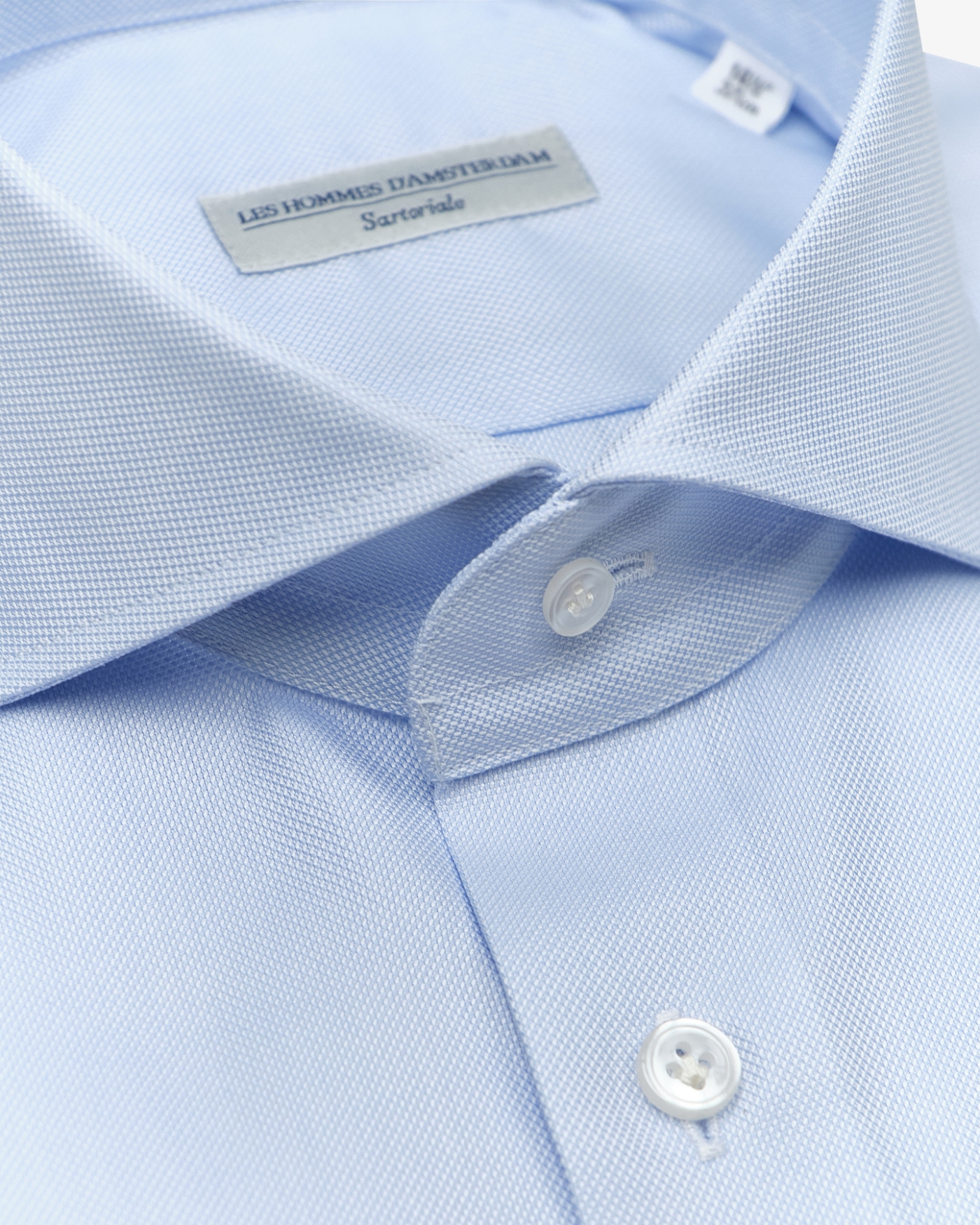 LHDA x Thomas Mason - Shirt modern fit +4cm - L. blue oxford