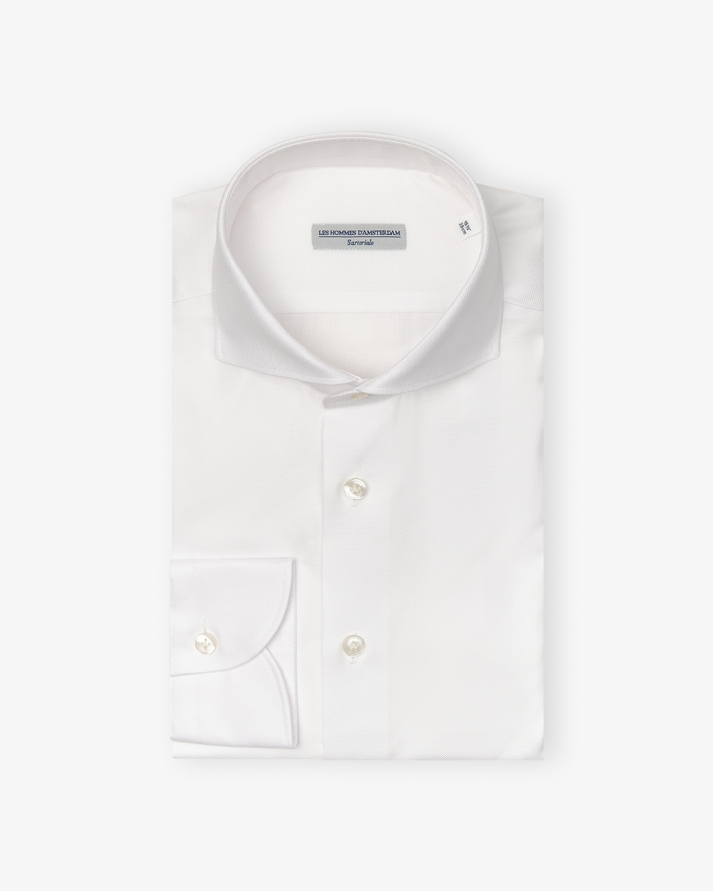 LHDA x Thomas Mason - Shirt modern fit - White Oxford