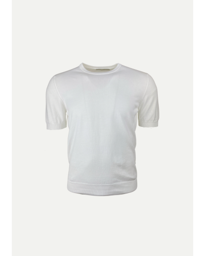 T-shirt cotton - Slim fit - White