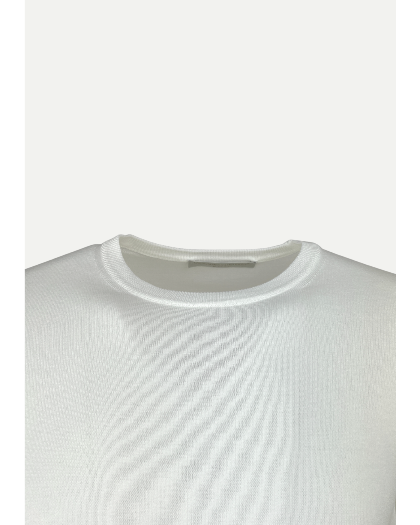 T-shirt cotton - Slim fit - White