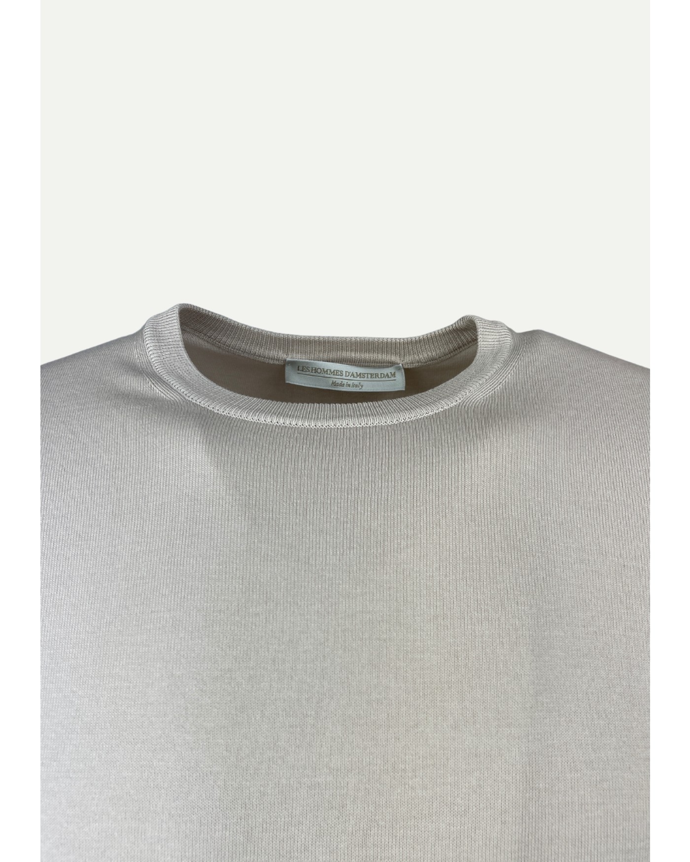 T-shirt cotton - Slim fit - Sand