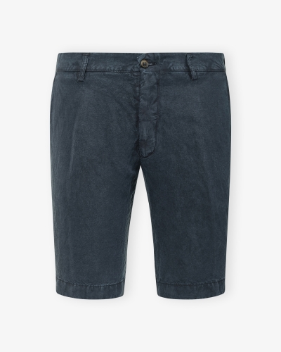 Berwich - Short linen - Navy