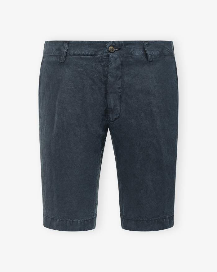 BERWICH Berwich - Short linen - Navy