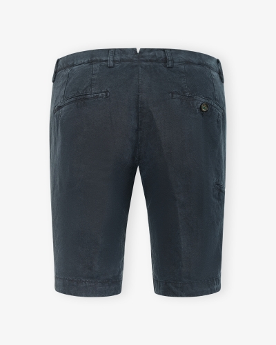 Berwich - Short linen - Navy