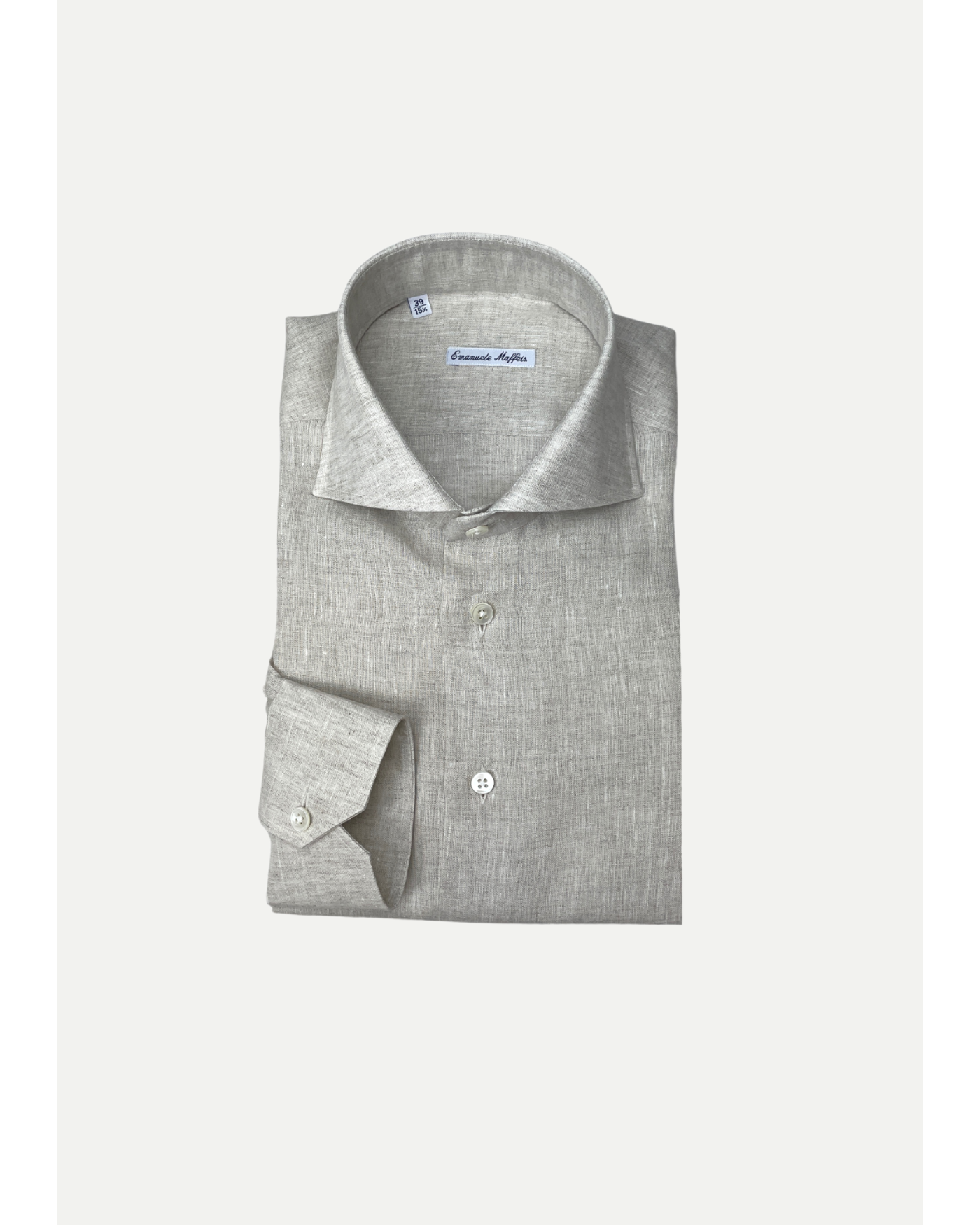 Emanuele Maffeis - Shirt linen - Sand