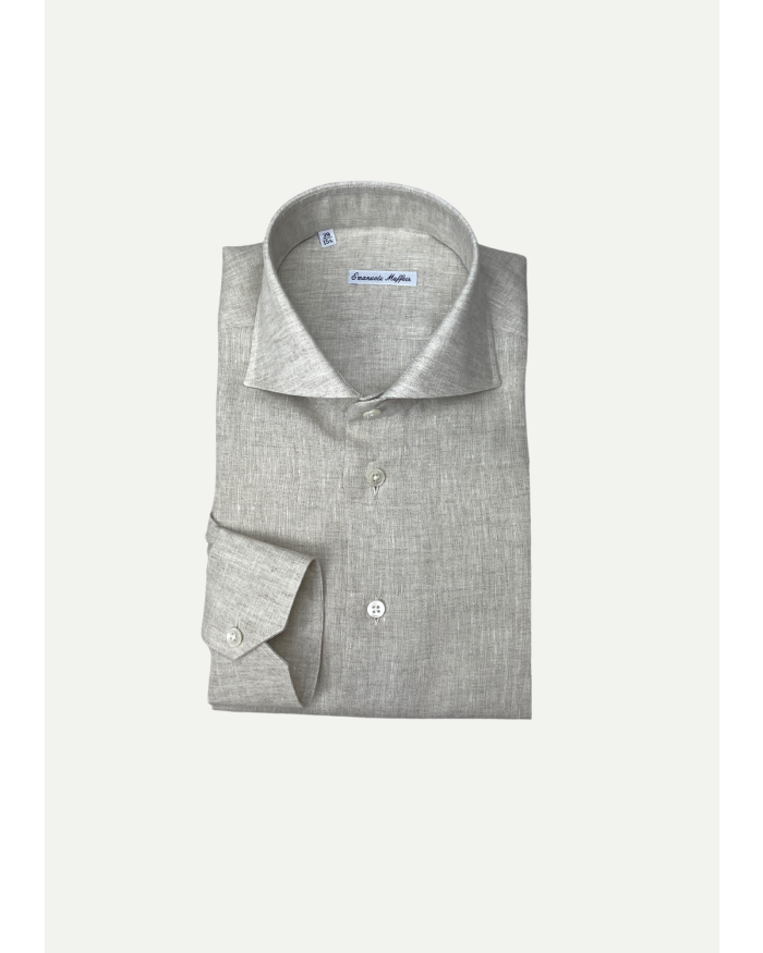 EMANUELE MAFFEIS Emanuele Maffeis - Shirt linen - Sand