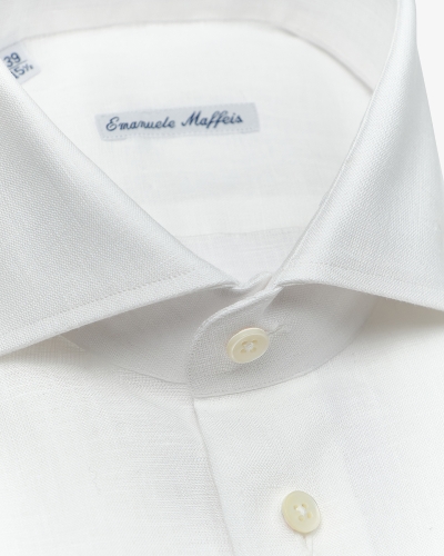 Emanuele Maffeis - Shirt linen - White