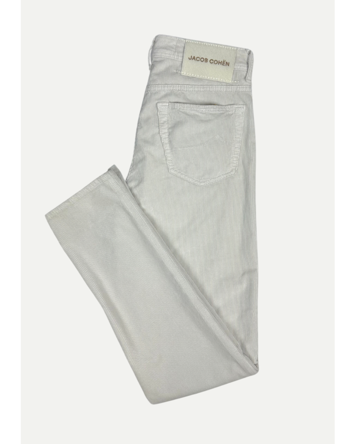 JACOB COHËN Jacob Cohën - Bard - 5pocket corduroy - Off white