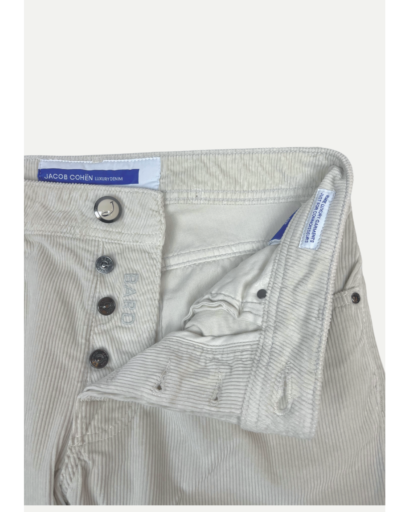 Jacob Cohën - Bard - 5pocket corduroy - Off white