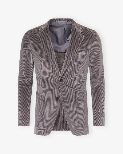 Caruso - Aida jacket cotton cashmere - Grey