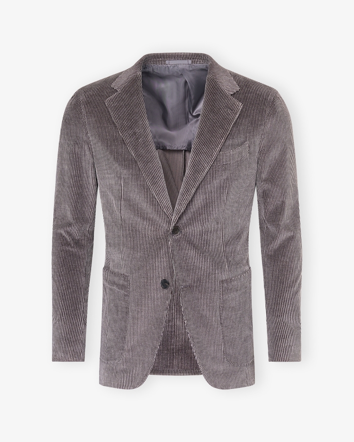 CARUSO Caruso - Aida jacket cotton cashmere - Grey