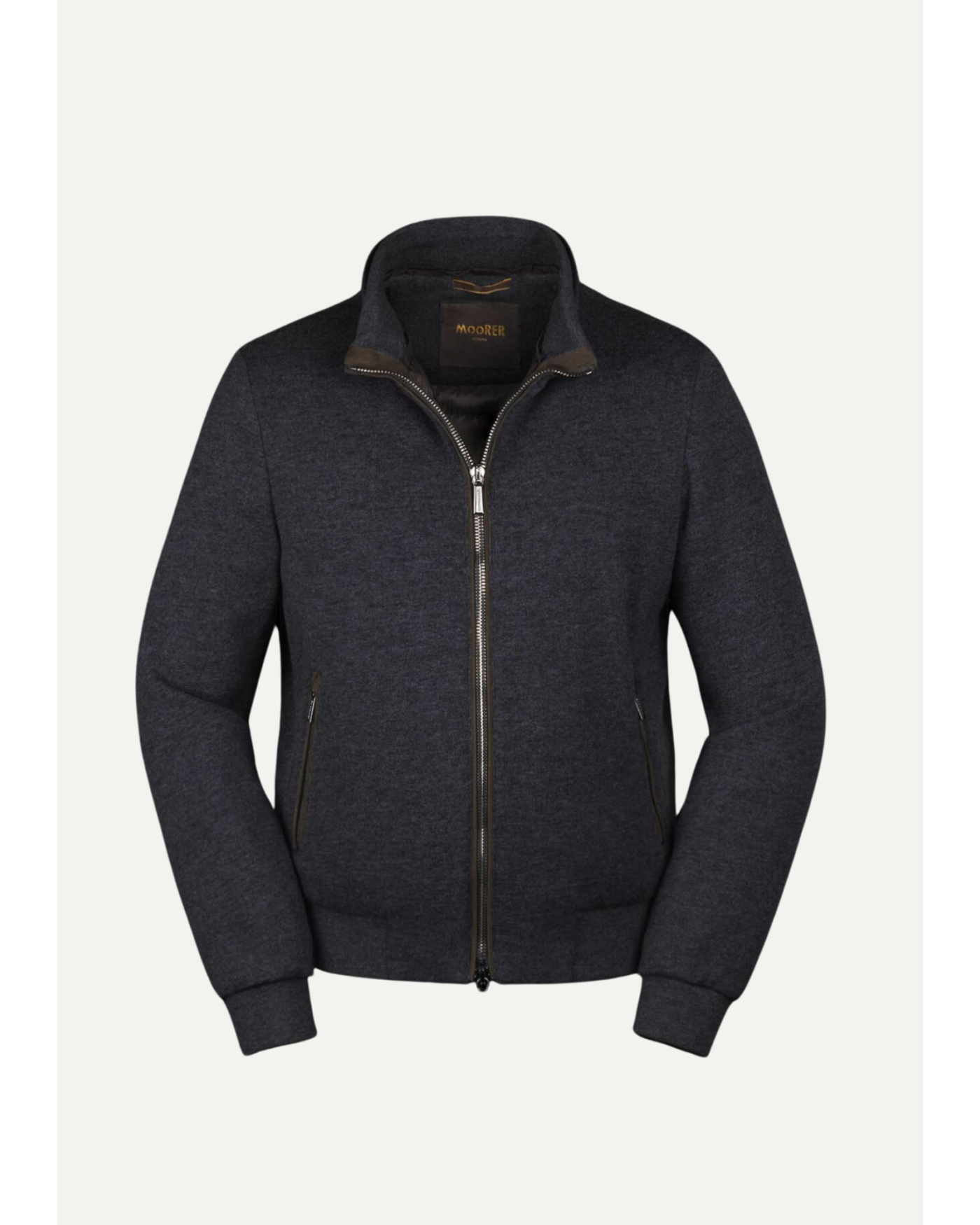 MooRER - Vest wool-cashmere - Dark grey