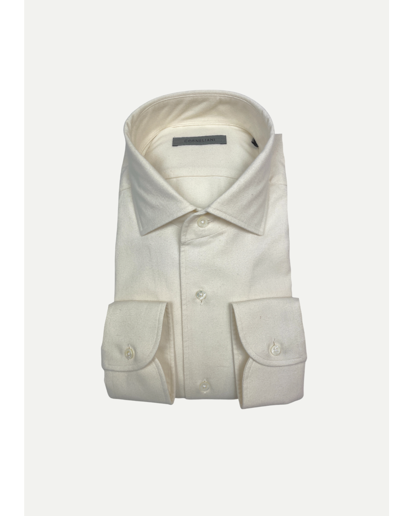 Corneliani - Shirt flannel - Offwhite