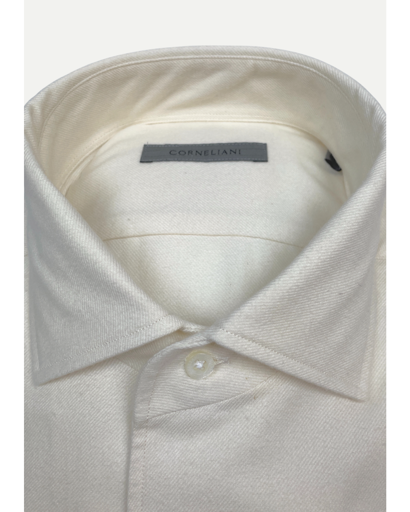 Corneliani - Shirt flannel - Offwhite