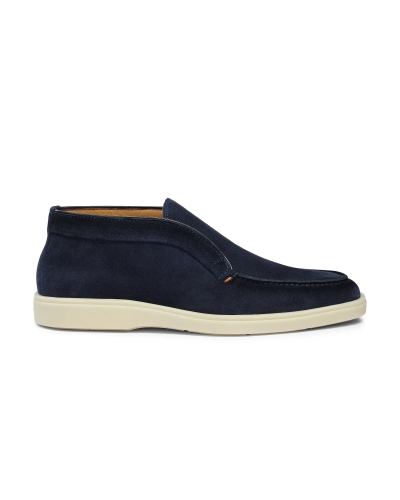 Santoni - Desert boot suede - Navy