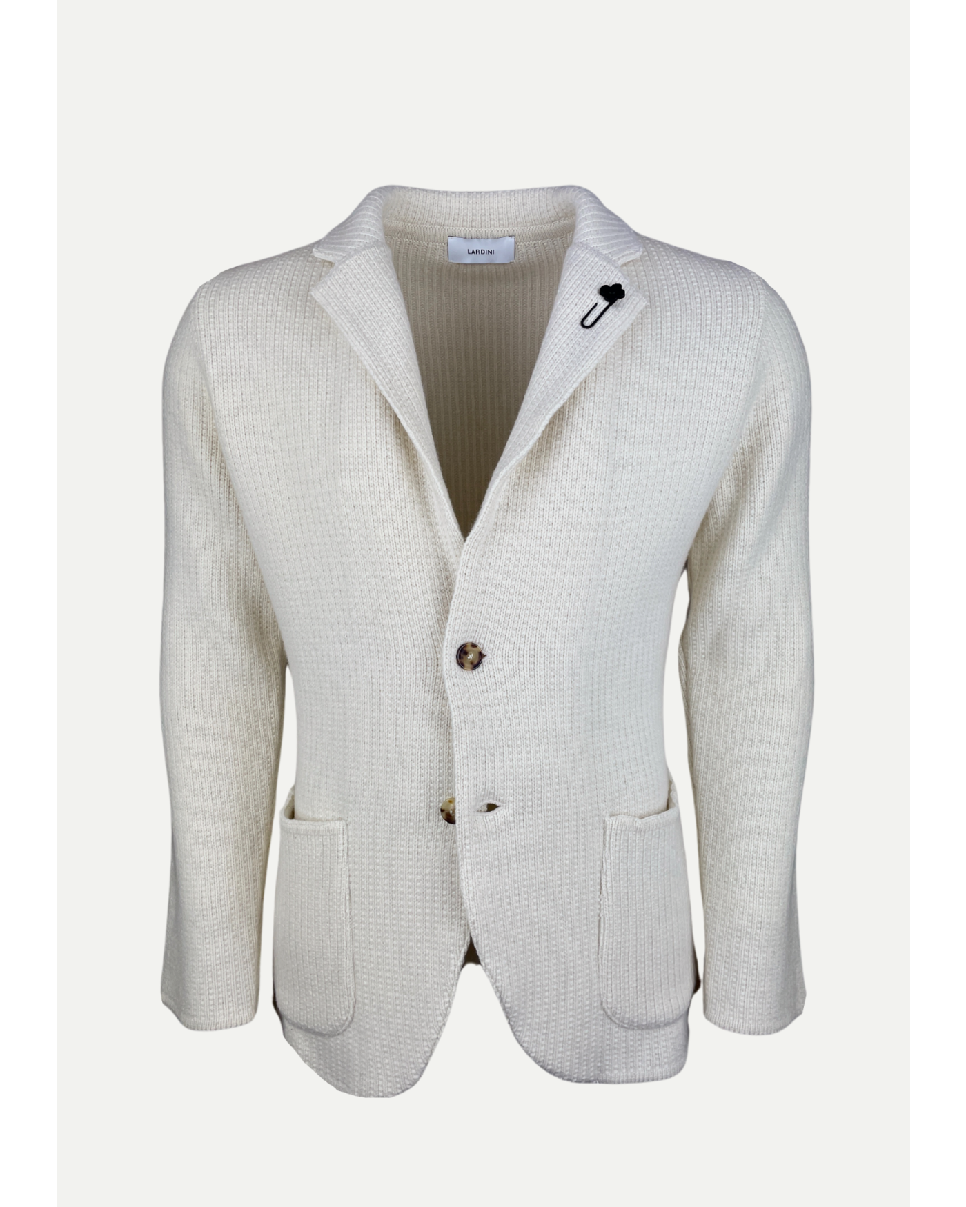 Lardini - Jacket cashmere - Offwhite